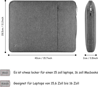 Laptoptasche 15,6 Zoll Hülle Handtasche MacBook Acer Asus