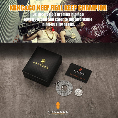 Kompass Kette Herren Silber Windrose Anhänger Edelstahl 2,5mm 55,9cm