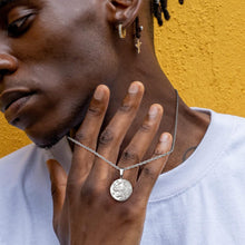Herren Kette mit Löwe Anhänger,Goldkette 2,5mm
