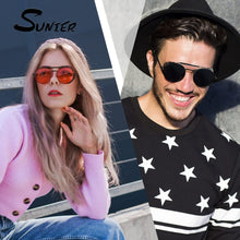 Sonnenbrille Herren Rund Polarisiert Retro Steampunk Metall