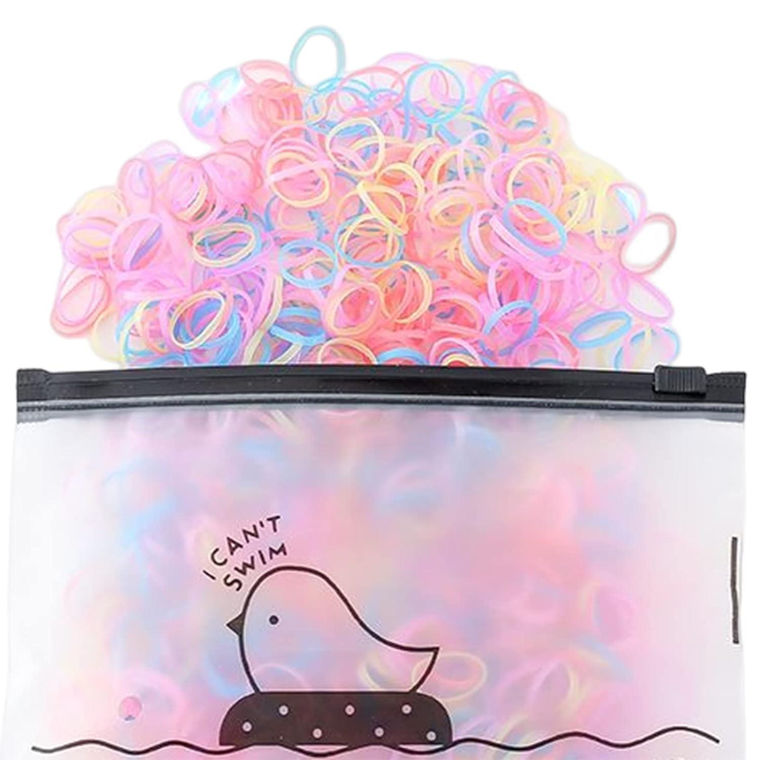 250pcs Mini Elastische Haargummis für Frauen Mädchen Kinder