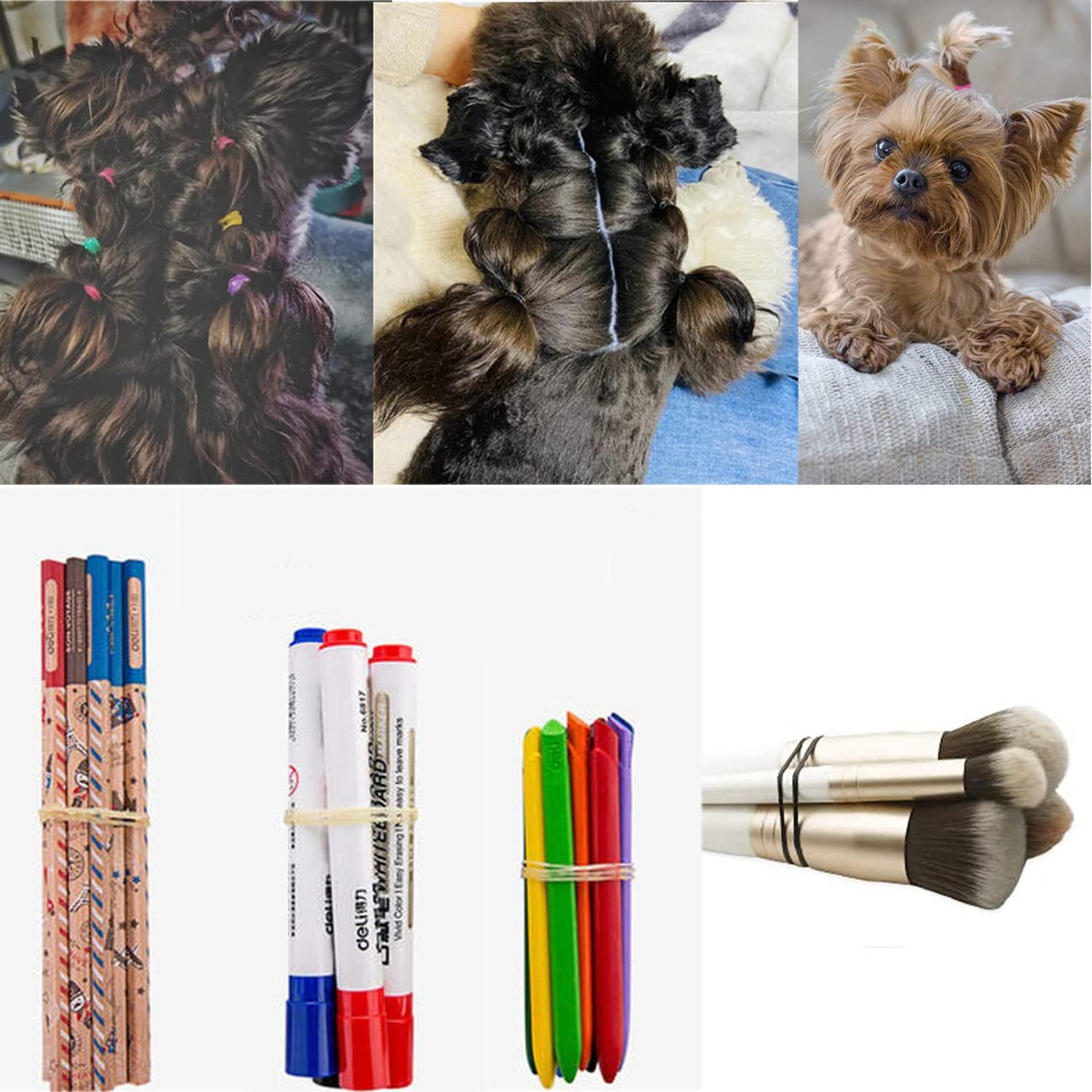 Mini Haargummis 250 Stück Haargummis Elastisch Haarbänder Kinder Mädchen