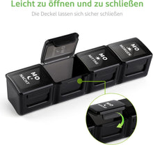 Opret Tablettenbox 7 Tage 4 Fächer BPA-frei