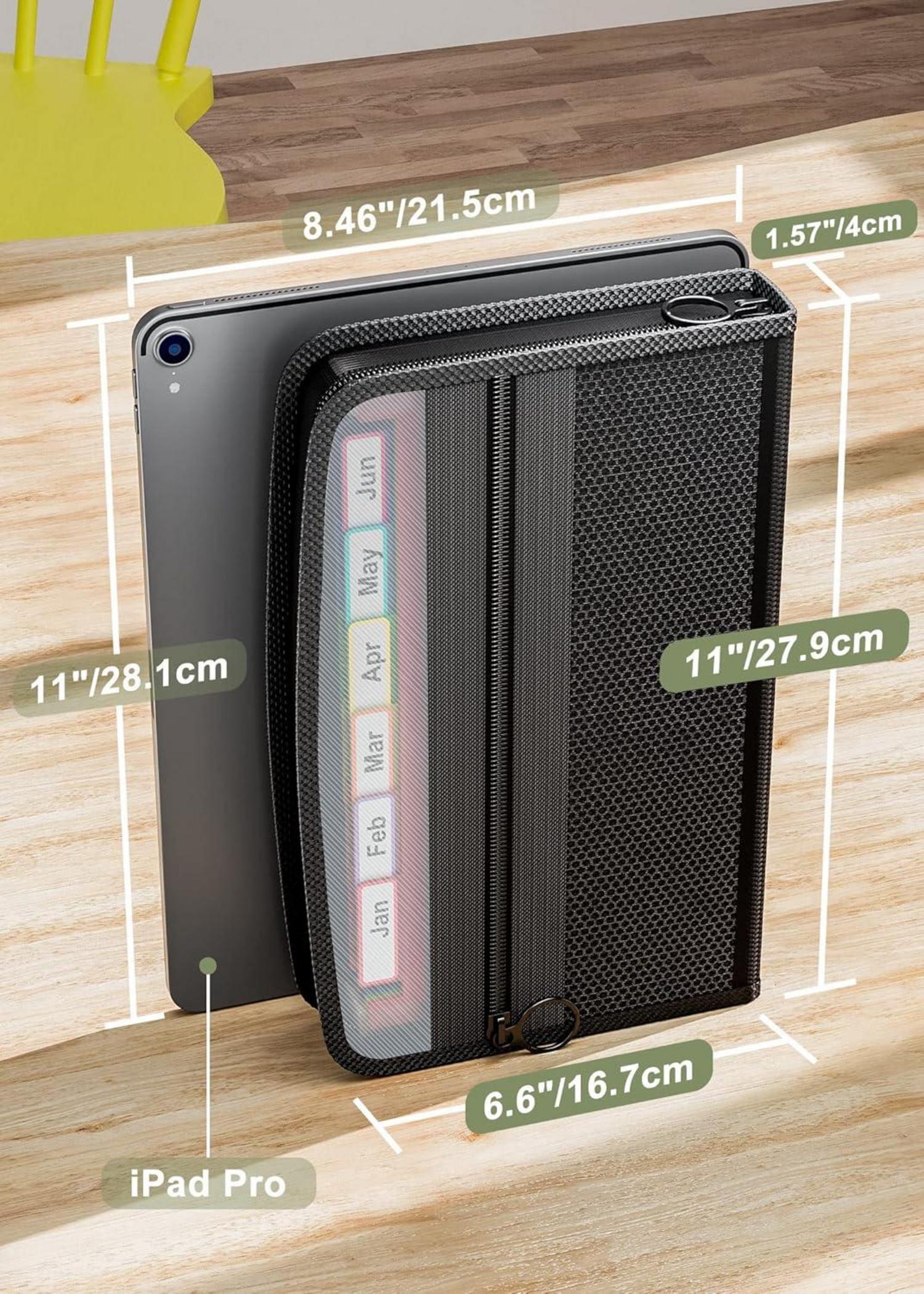 Quittung Coupon Organizer 12 Taschen Akkordeon-Datei Veranstalter