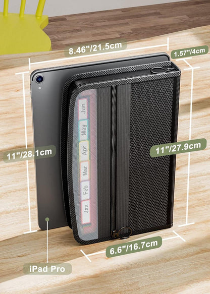Quittung Coupon Organizer 12 Taschen Akkordeon-Datei Veranstalter