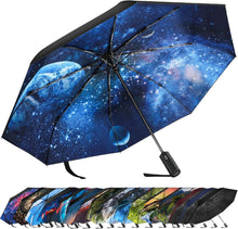 Faltbarer Regenschirm mit niedlichen Aufdrucken UV-Schutz