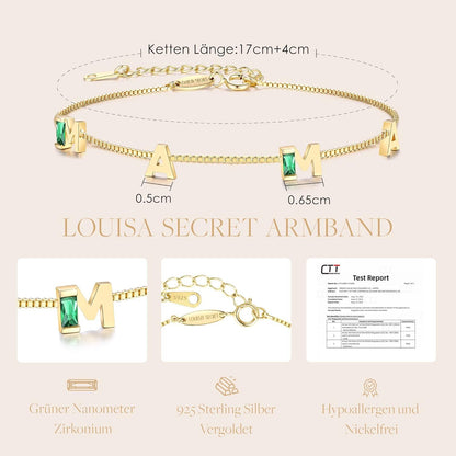 MAMA Muttertagsgeschenk 925 Silber Armband Set Zirkonia Halskette mit Geschenkbox