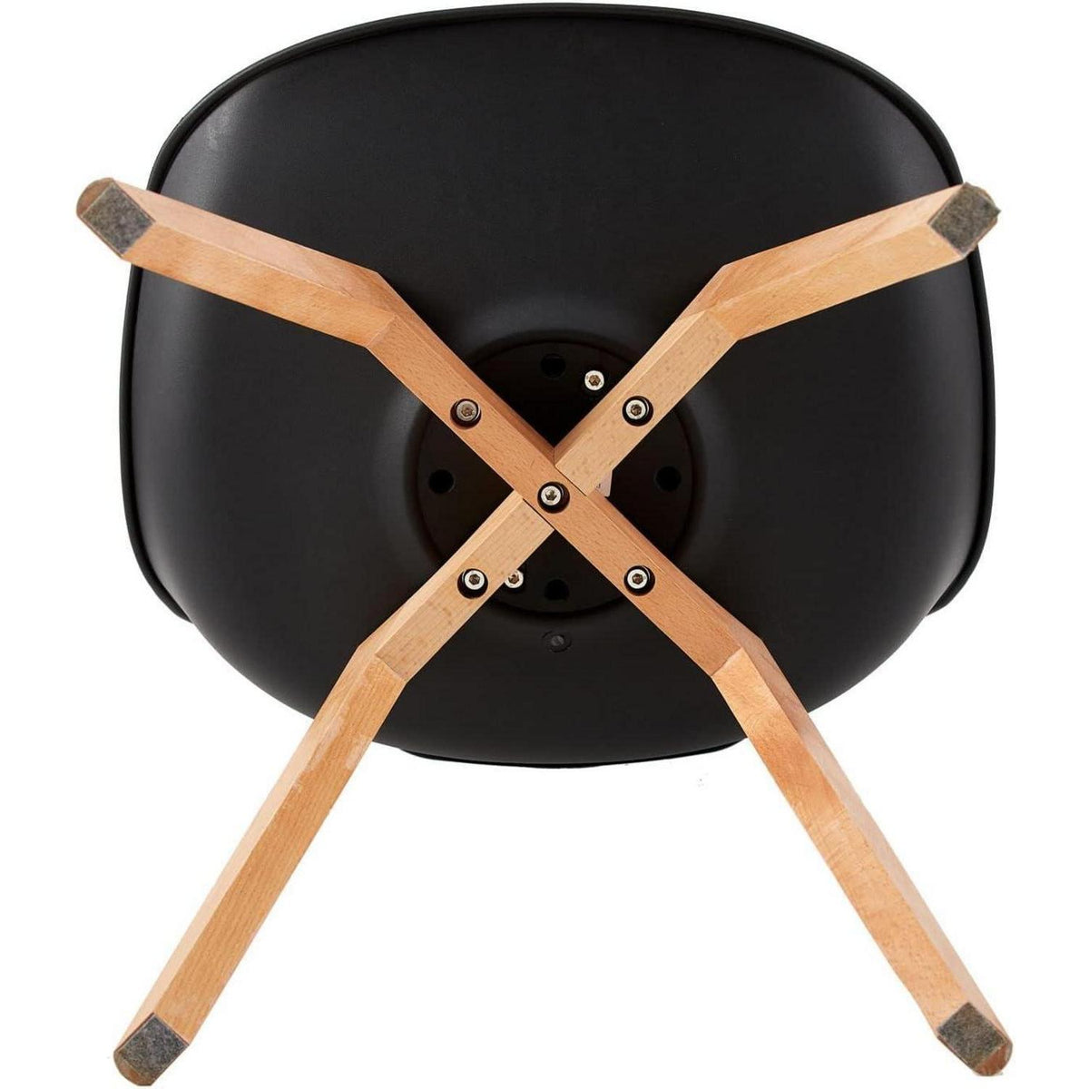 Esszimmerstühle Set 4er Buche Holz, Skandinavisch Design