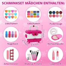 Kinderschminke Set Mädchen Schminkkoffer Make Up Spielzeug