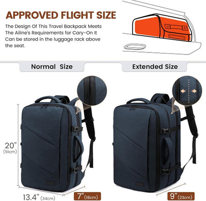 30-40L Premium Rucksack Handgepäck Laptop