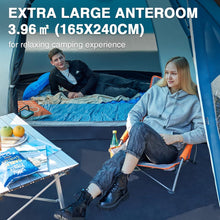 Portal Zelt XL 3-4 Personen Camping Kuppelzelt mit Vorraum