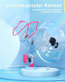 Professionelles Tauchmasken Set | Panorama-Weitblick