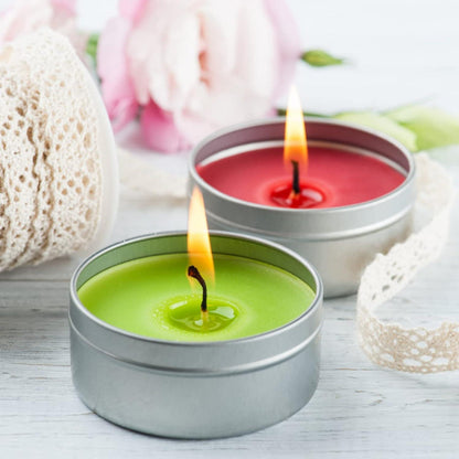 Kerzendocht Set 100 Stück für Kerzen DIY Rauchfrei Aromatherapie
