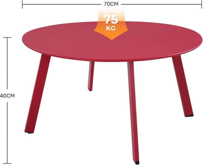 Kaffeetisch Beistelltisch Outdoor Tisch Balkontisch Einfacher Aufbau