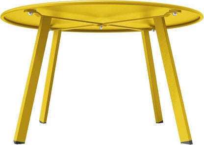 Großer runder Kaffeetisch Beistelltisch für Outdoor, Indoor, Büro