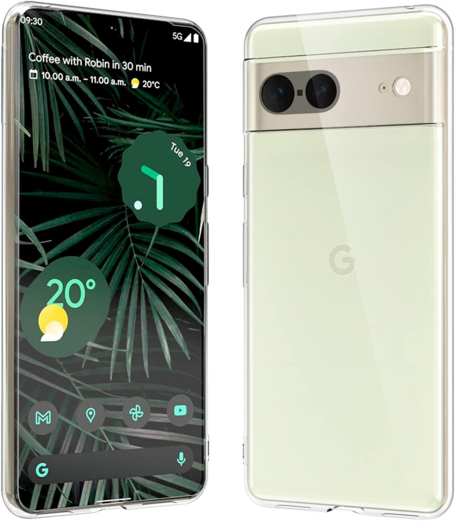 Transparente TPU Handyhülle Google Pixel 7 6.3'' Stoßfest Slim