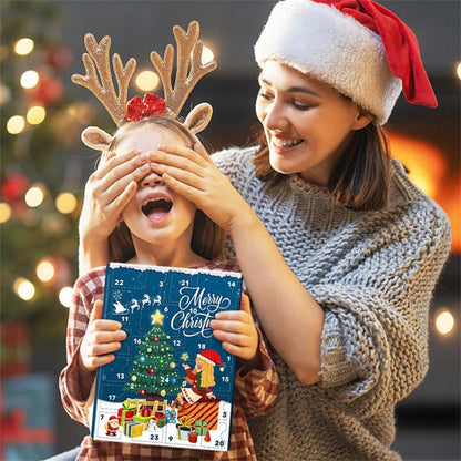 iZoeL Adventskalender Schmuck Mädchen 2024 DIY 24-teilig 4-12 Jahre