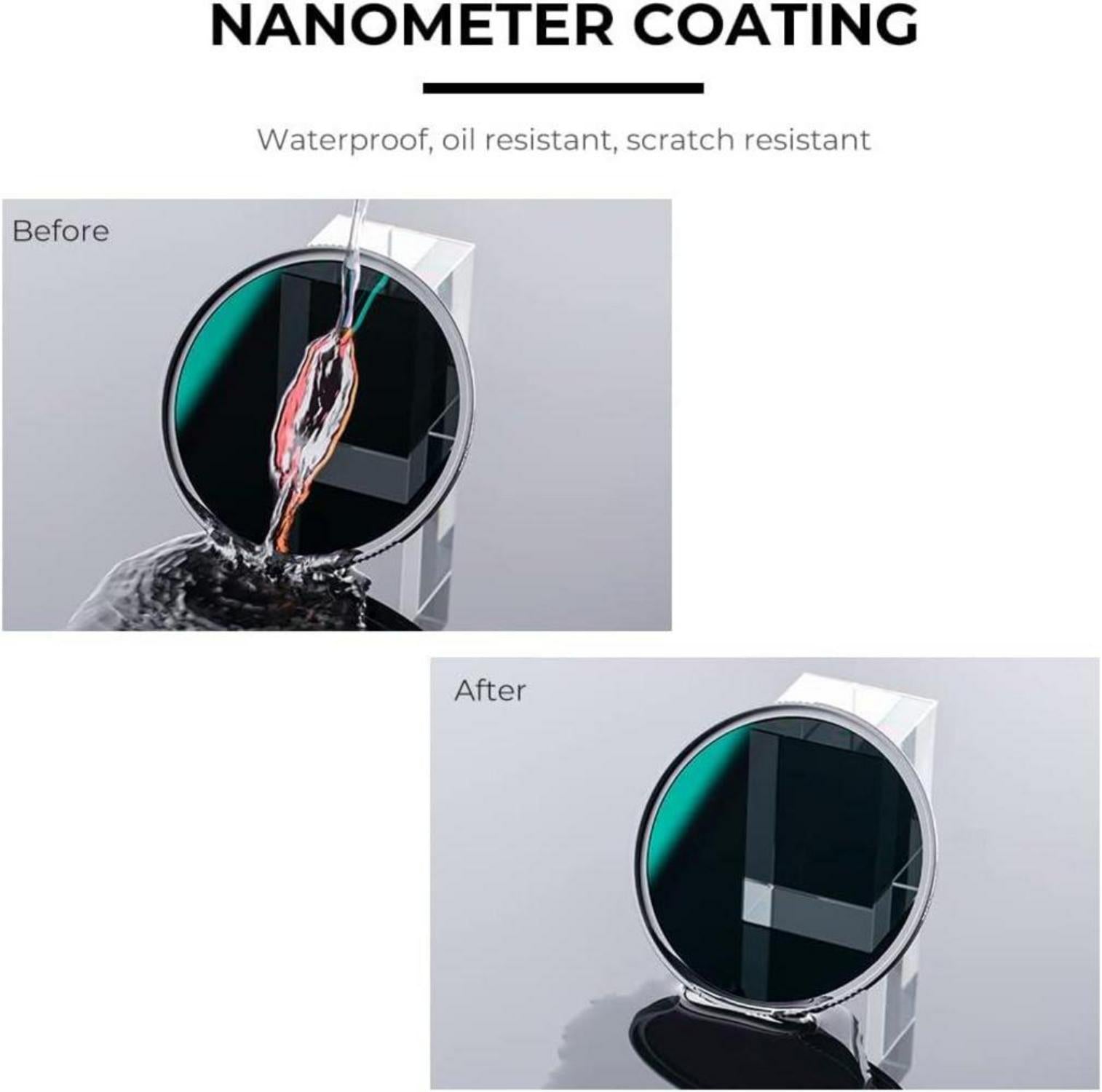 K&F Concept Nano-X ND64 Slim 55MM Graufilter 6 Blendenstufen