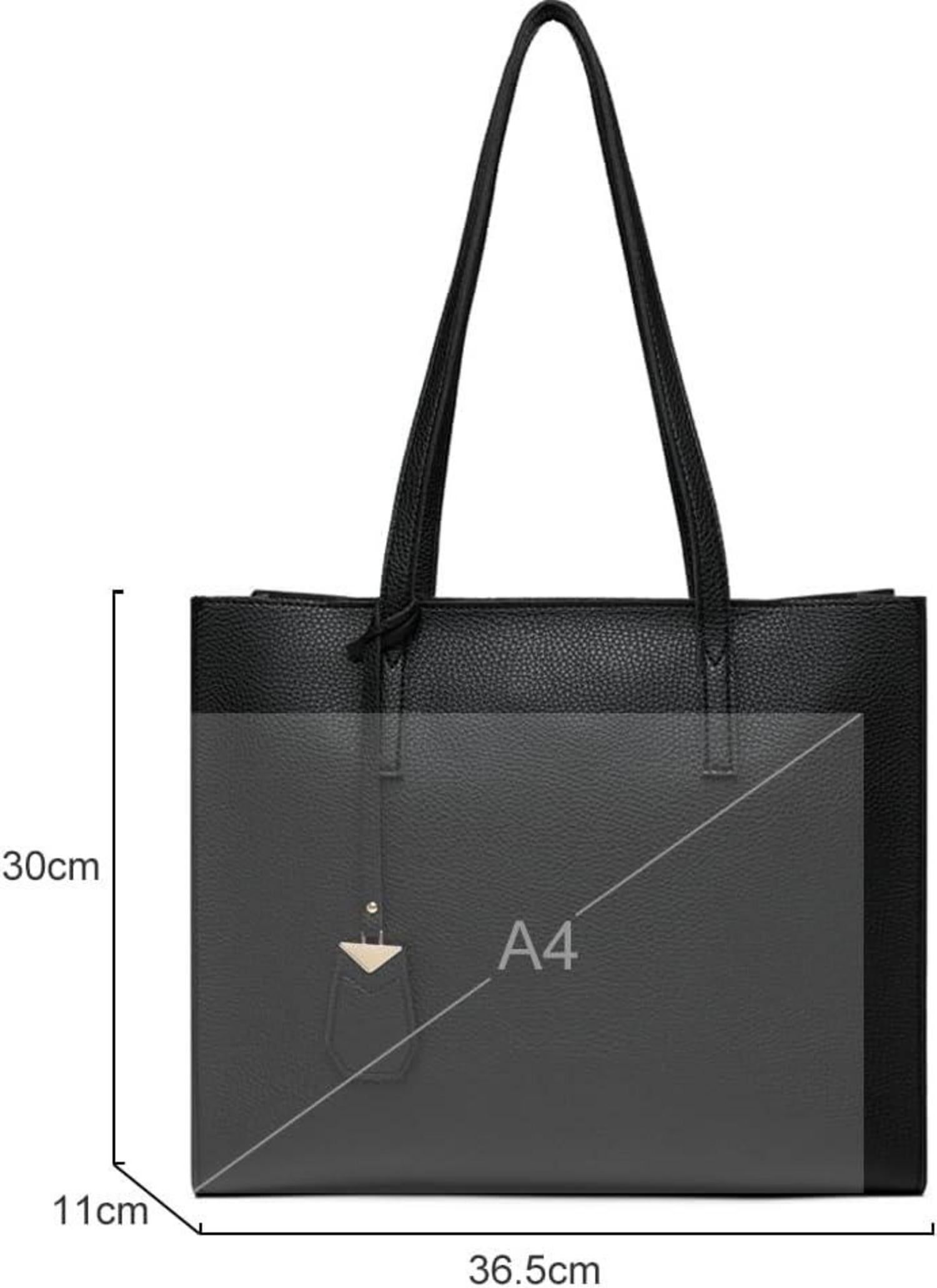 Große Damen Handtasche Shopper Schule Arbeit Freizeit