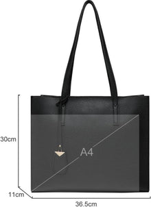 Große Damen Handtasche Shopper Schule Arbeit Freizeit