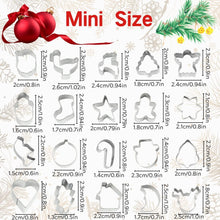 Ausstechformen Weihnachten Set 20 Stück Edelstahl Backen
