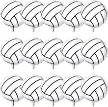 Mylar-Volleyball-Ballons 45,7 cm für Sportparty 15 Stück