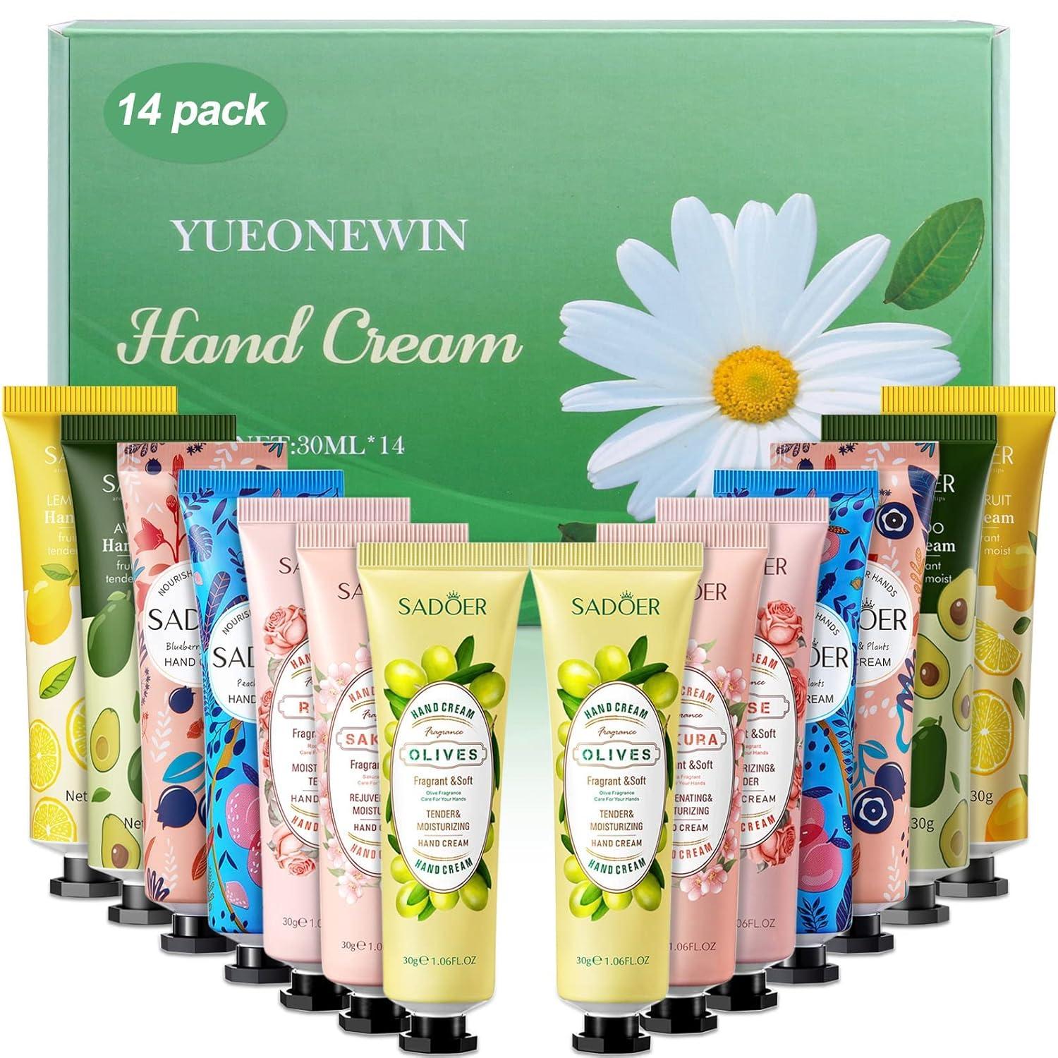 14er Pack Handcreme Geschenkset Winterpflege rissige Hände