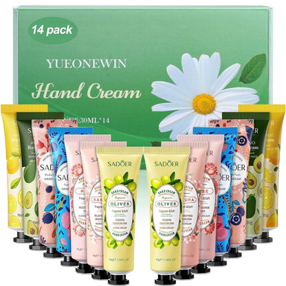 14er Pack Handcreme Geschenkset Winterpflege rissige Hände