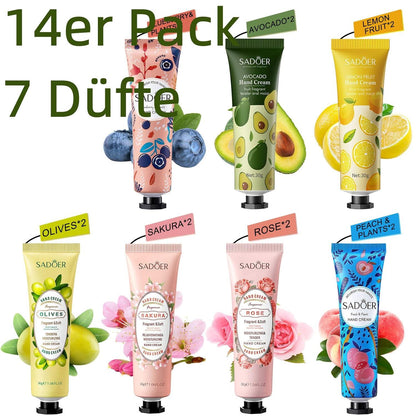 14er Pack Handcreme Geschenkset Winterpflege rissige Hände