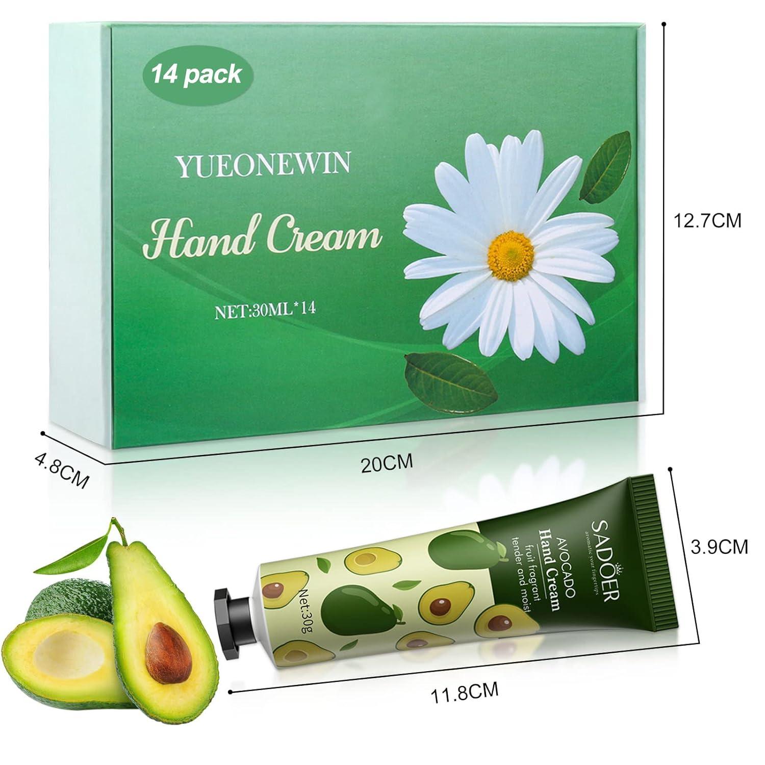 Handcreme Set 14er Pack Winter Geschenk Duft Tag Nacht Feuchtigkeitscreme 420ml