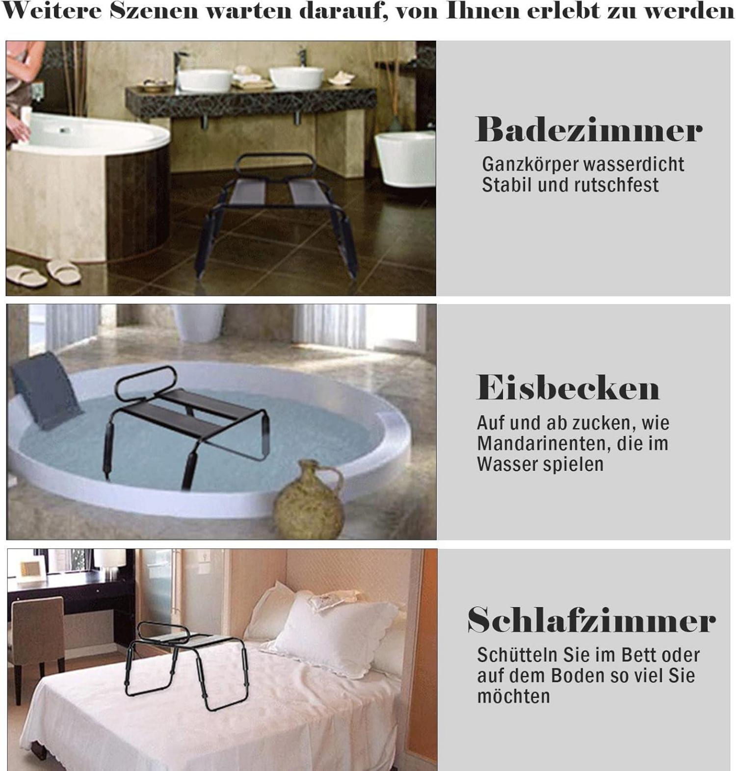 Sex Möbel Stuhl Paare SM Augenbinde Love Chair 150kg