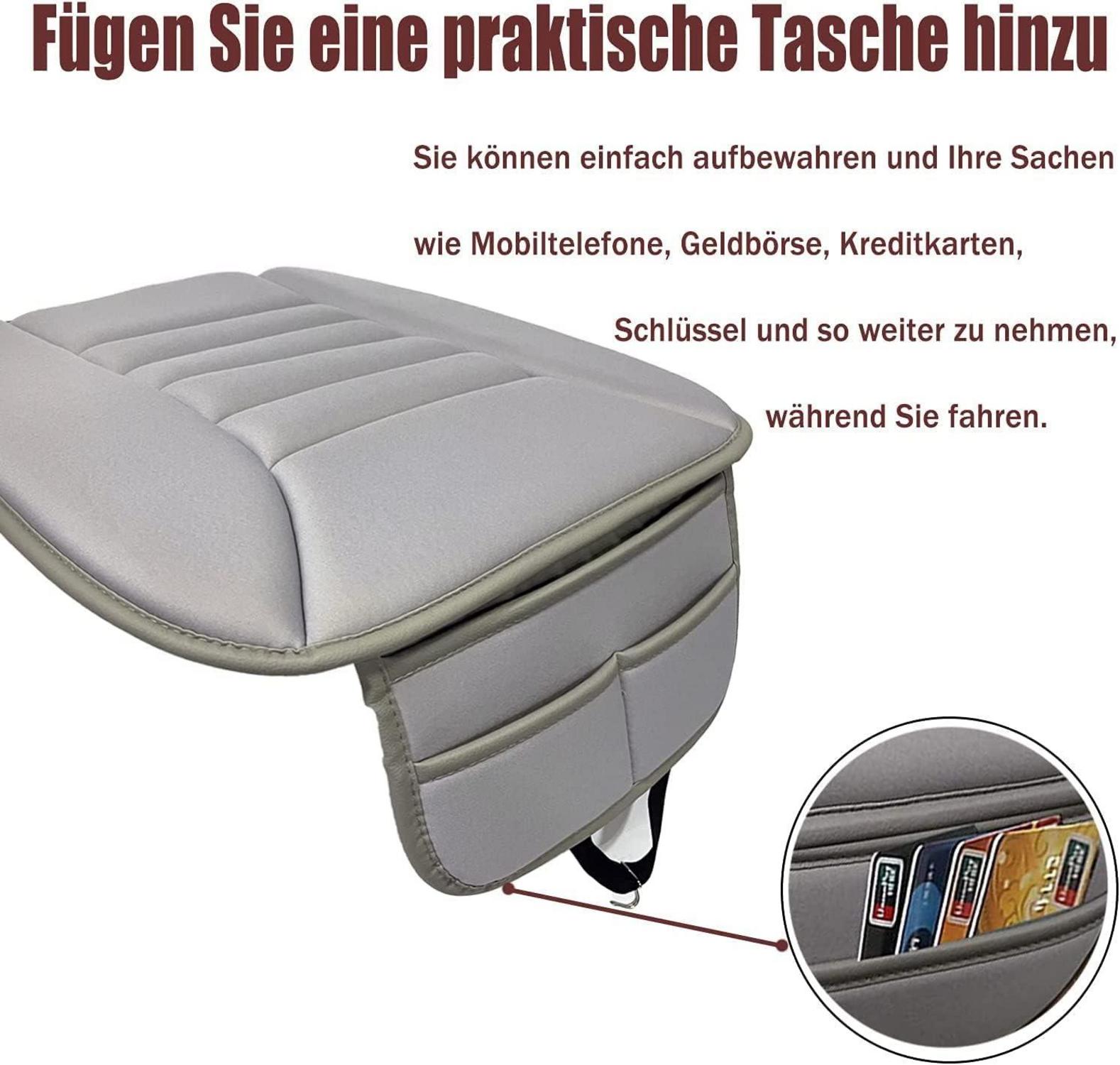 Auto Memory Foam Sitzkissen Orthopädisch Komfort Grau