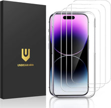 Panzer Schutzglas iPhone 14 Pro Max 3er-Pack 9H Härte, 2.5D