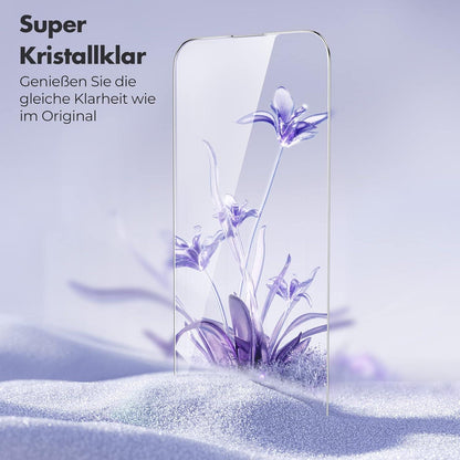 Panzer Schutz Glas Displayschutzfolie iPhone 14 Pro Max 9H Härte
