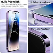 Panzer Schutz Glas iPhone 14 Pro 9H Härte 2.5D