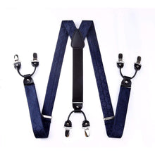 Hosenträger Herren Set Fliege Einstecktuch Y Form