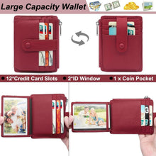 Kreditkartenetui RFID Schutz: Echtes Leder Slim Wallet