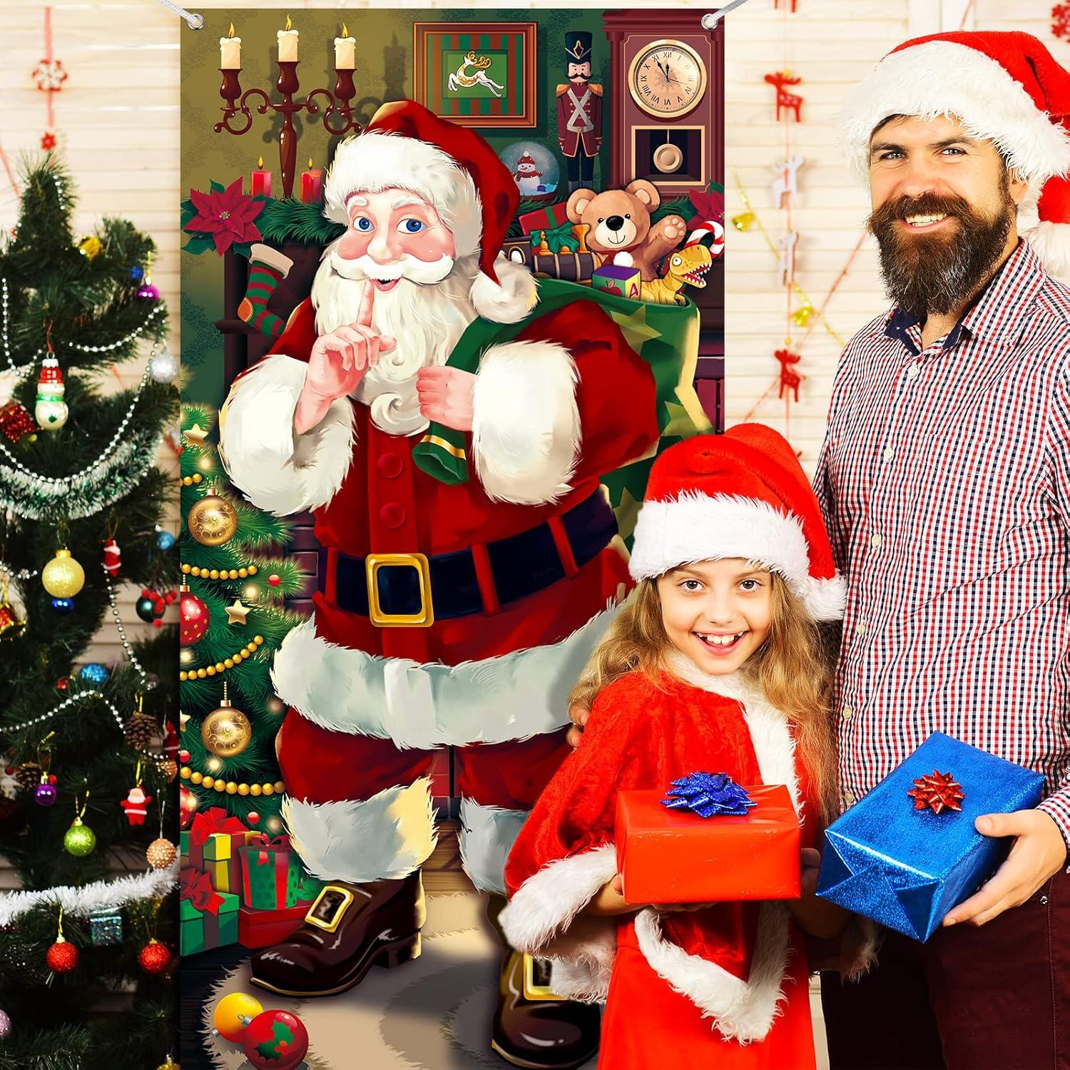 Weihnachten Türabdeckung Hängend Tür Banner Weihnachtsmann