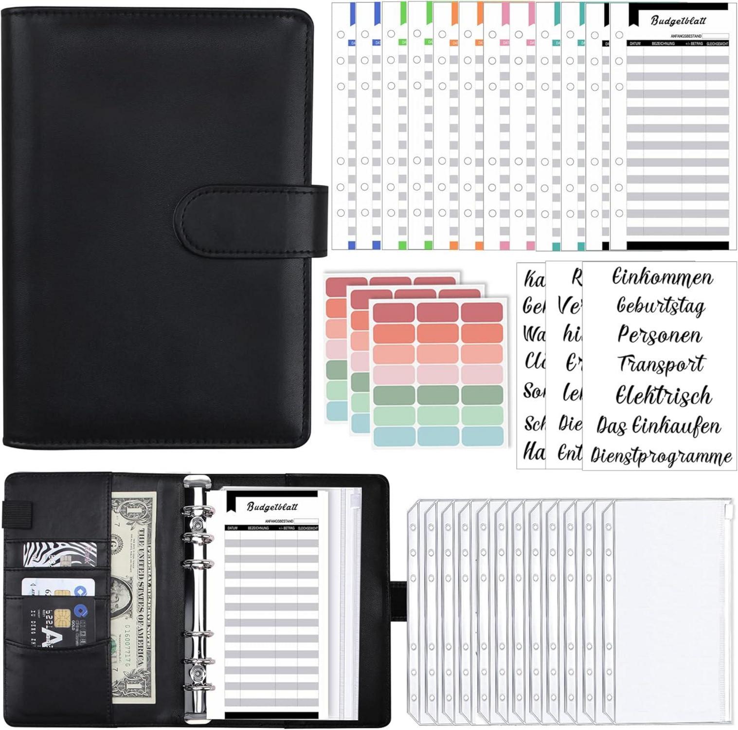 A6 Binder Budget Planner Deutsch Sparbuch Organizer Planer