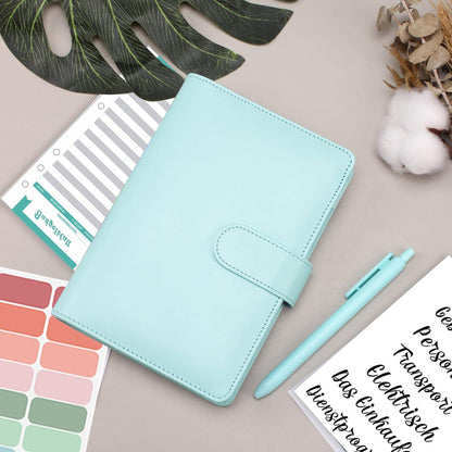 A6 Binder Budget Planner Deutsch Geld Organizer inkl. Budgetblätter & Etiketten
