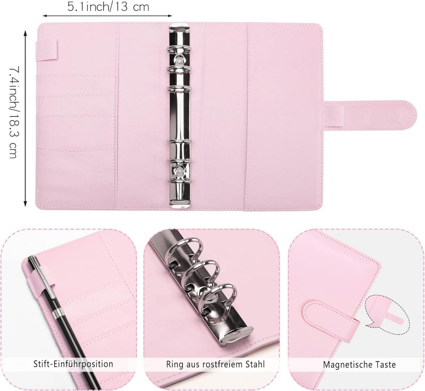 A6 Binder Budget Planner Geld Organizer Sparbuch Reisen Tagebuch
