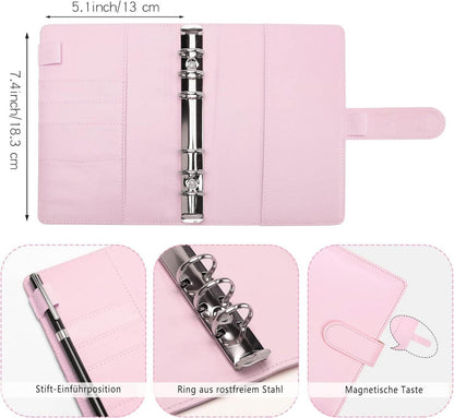 A6 Binder Budget Planner Geld Organizer Sparbuch Reisen Tagebuch