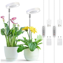 2 Stück Premium Pflanzenlampe LED Grow Lampe Vollspektrum