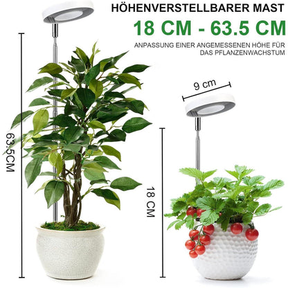 2 Stück Premium Pflanzenlampe LED Grow Lampe Vollspektrum