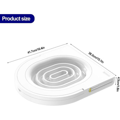 Katzentoiletten Trainer Trainingssystem Weiß