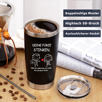 Romantischer Valentinstag Kaffeebecher 600ml für Ihn