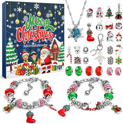 DIY Adventskalender Schmuck Set mit 29 Bastelsets