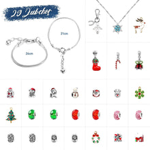 ZOOI Adventskalender Mädchen Schmuck 24 Bastelset