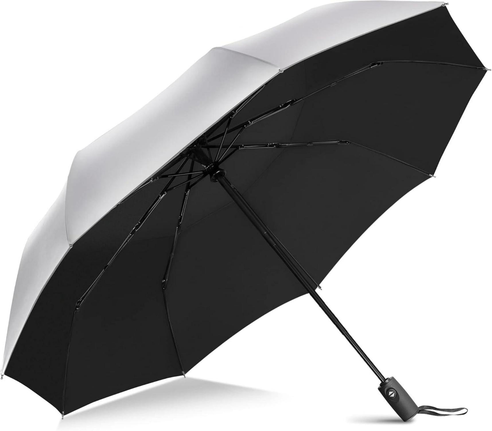 UV Schutz Regenschirm automatik Auf-Zu Taschenschirm faltbar