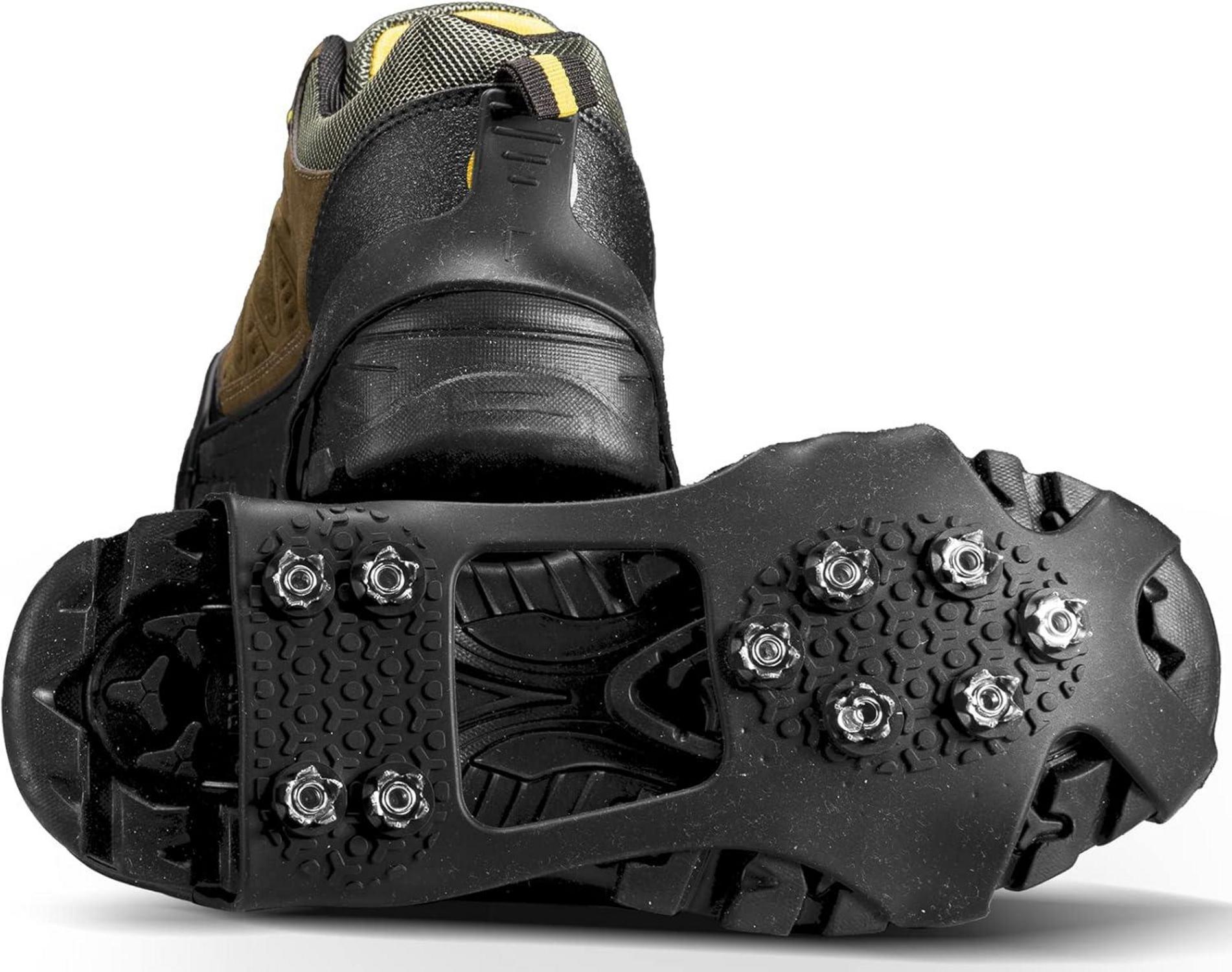 Eisstangen Schuhe Stiefel rutschfest 10 Noppen TPE Gummi